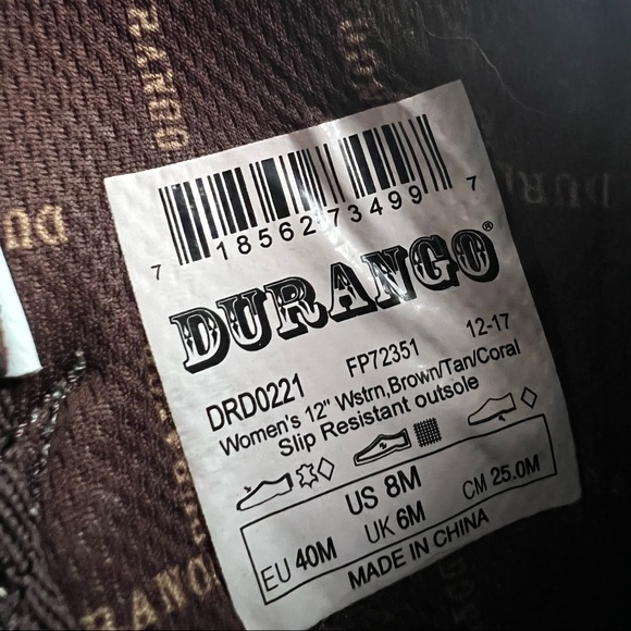 Women’s Durango Rebel Cowgirl boots - Picture 3 of 3